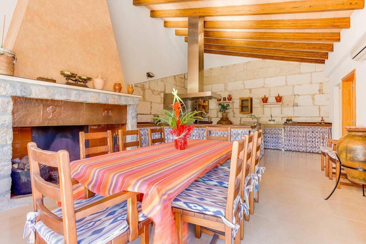 Ca Na Pessina,Con Piscina Privada Villa Sa Pobla Eksteriør bilde