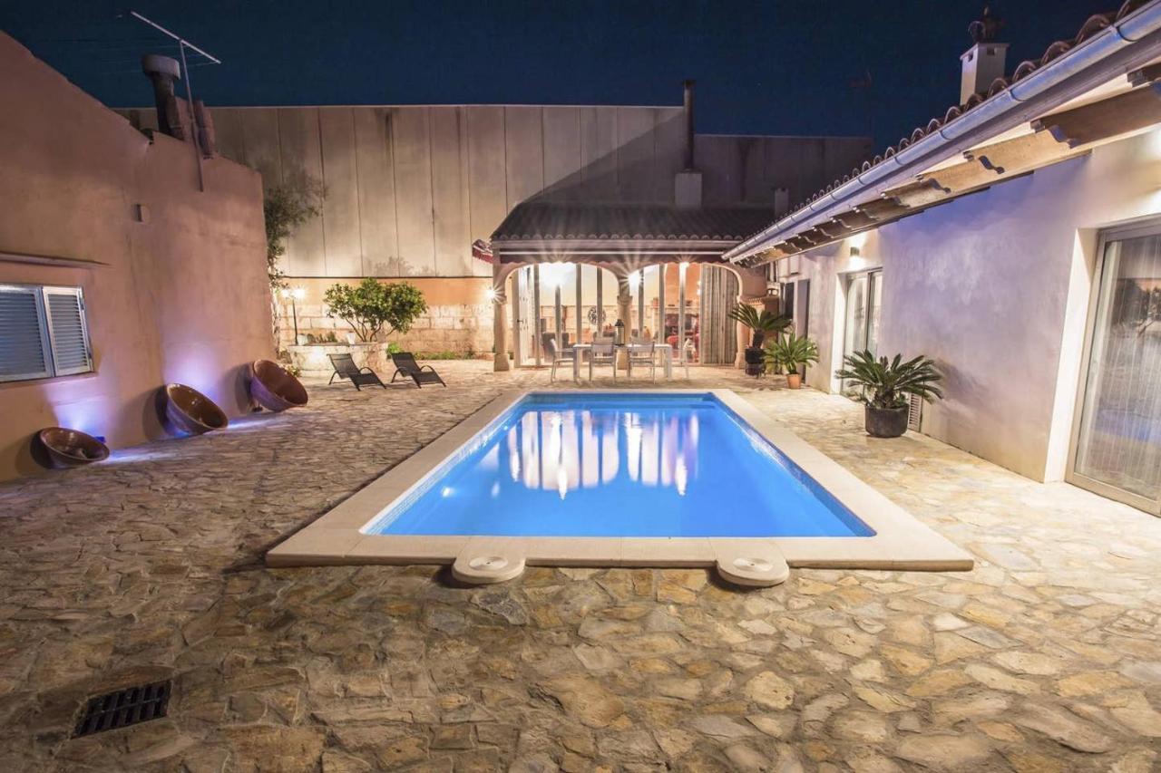 Ca Na Pessina,Con Piscina Privada Villa Sa Pobla Eksteriør bilde