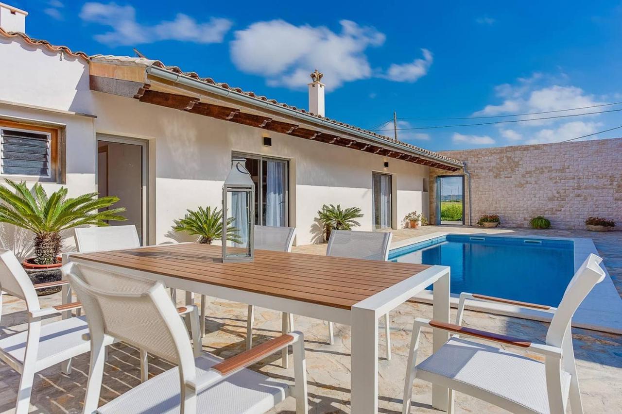 Ca Na Pessina,Con Piscina Privada Villa Sa Pobla Eksteriør bilde