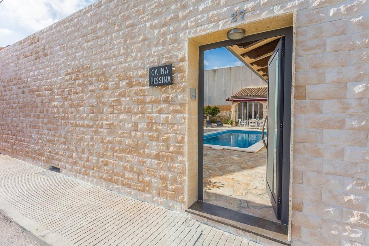 Ca Na Pessina,Con Piscina Privada Villa Sa Pobla Eksteriør bilde