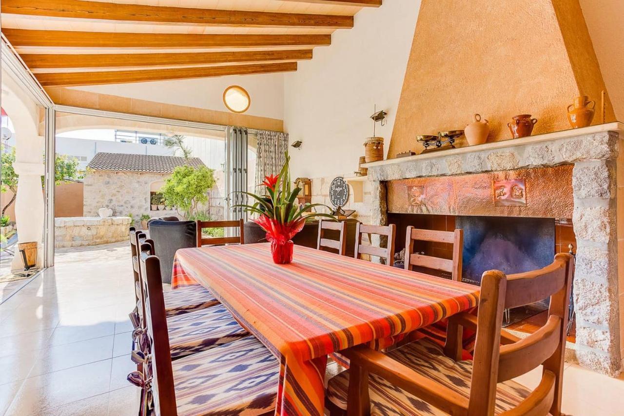 Ca Na Pessina,Con Piscina Privada Villa Sa Pobla Eksteriør bilde