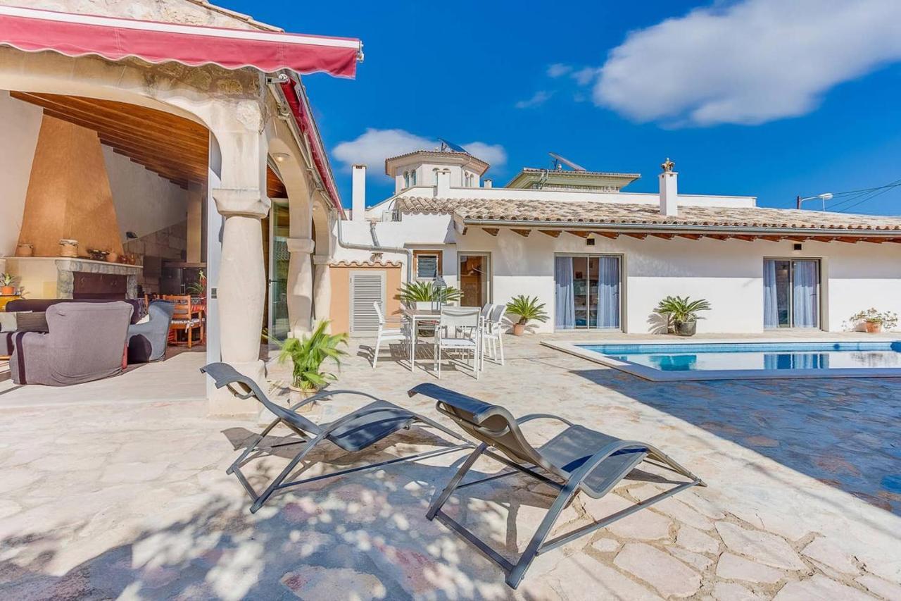 Ca Na Pessina,Con Piscina Privada Villa Sa Pobla Eksteriør bilde