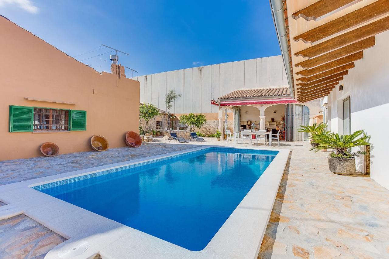 Ca Na Pessina,Con Piscina Privada Villa Sa Pobla Eksteriør bilde