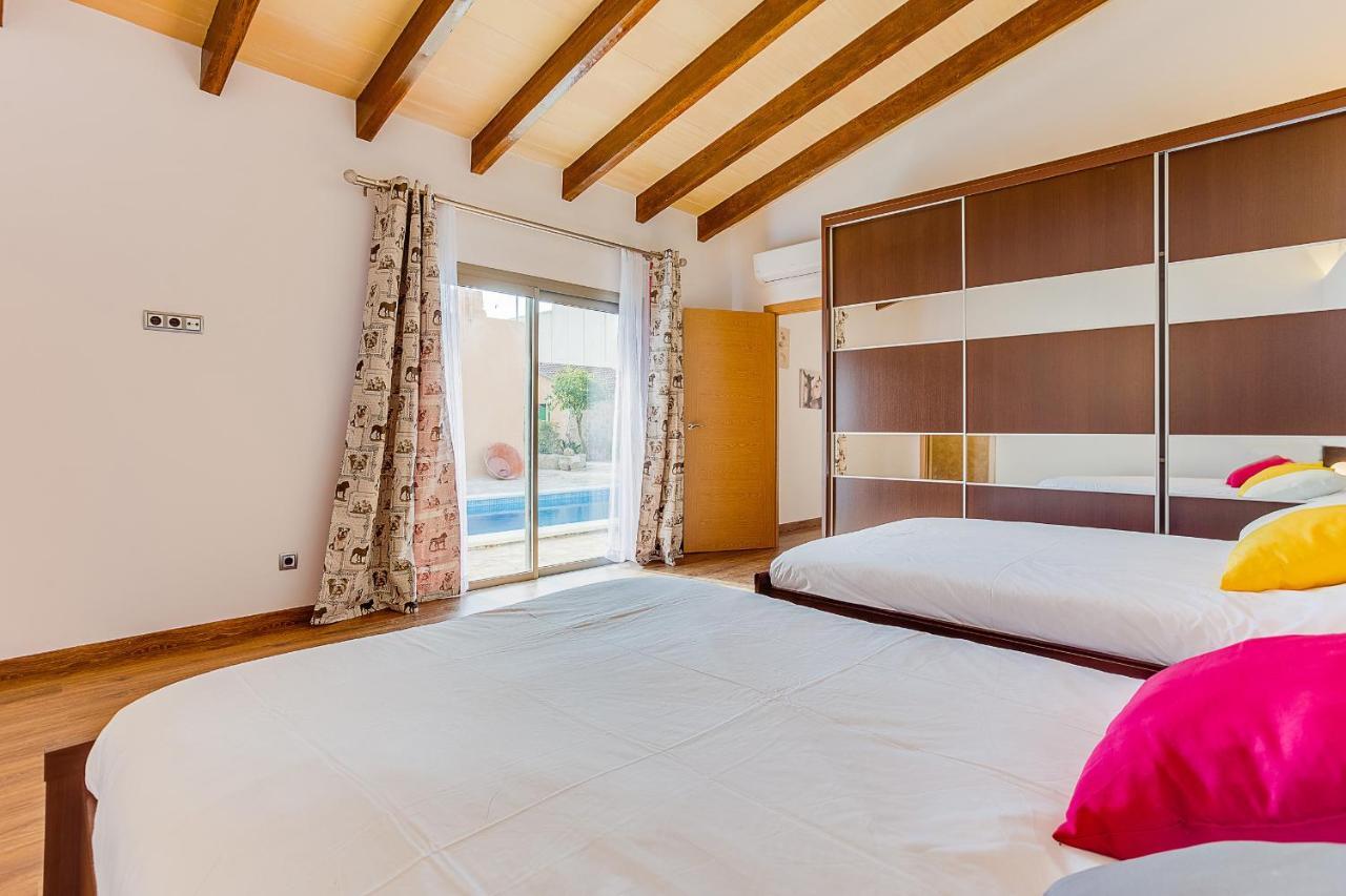 Ca Na Pessina,Con Piscina Privada Villa Sa Pobla Eksteriør bilde