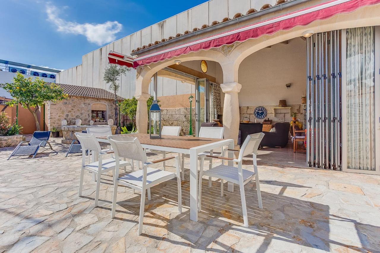 Ca Na Pessina,Con Piscina Privada Villa Sa Pobla Eksteriør bilde